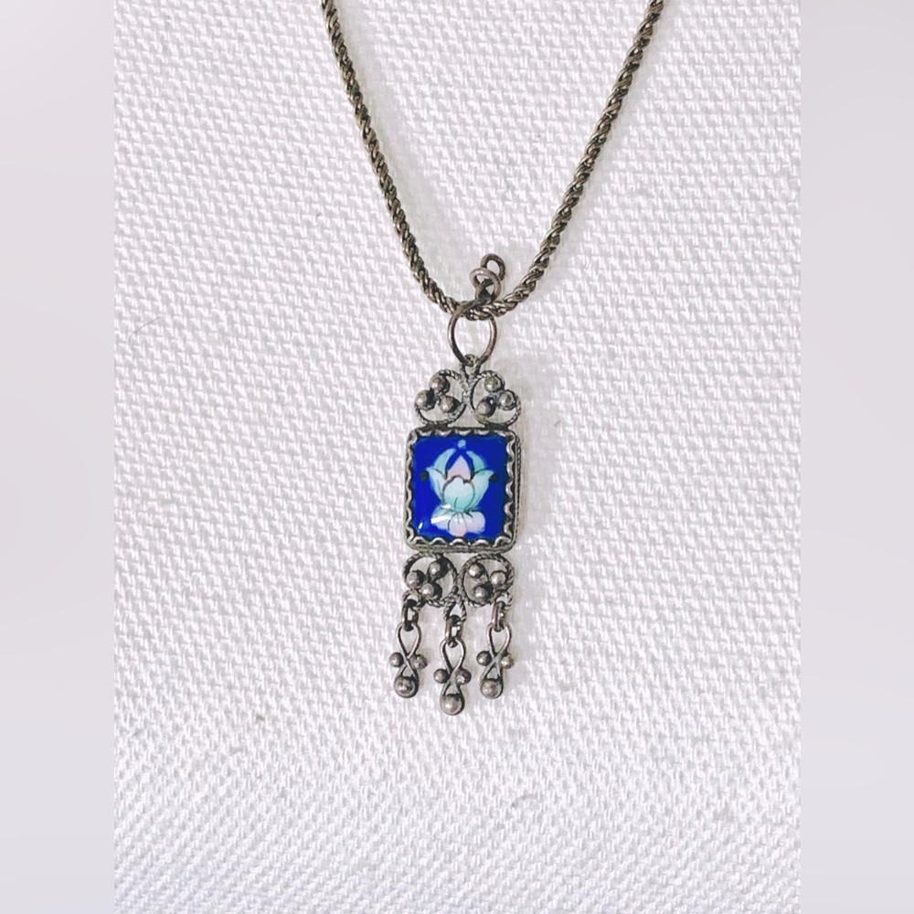 COPY🎉Host Pick🎉 Vintage 925 Sterling Silver Boho Necklace